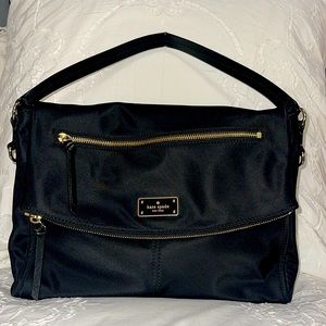 Kate Spade New York Blake Avenue Lyndon Nylon Shoulder Bag Black